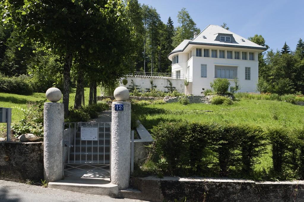 La "Villa blanche" du Corbusier à la Chaux-de-Fonds. [Gaetan Bally]