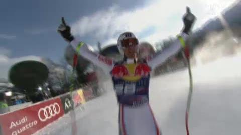 Ski alpin / descente de Kitzbühel: Le Français Adrien théaux crée la surprise en allant chercher la troisième place du podium avec son dossard 31