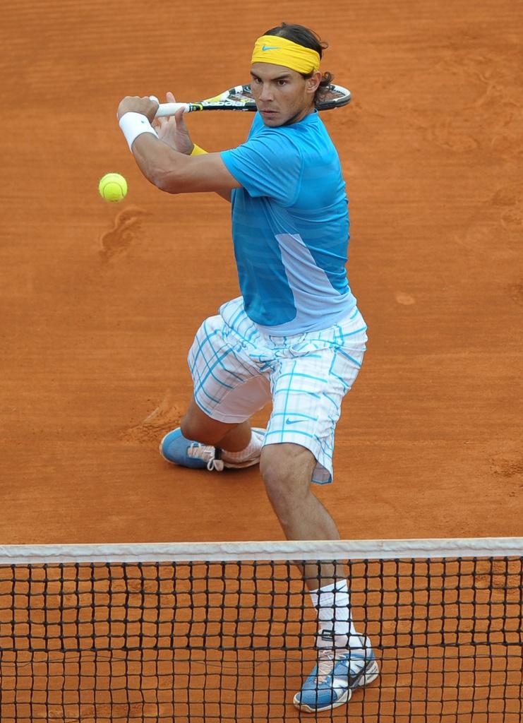 En 2010, Nadal avait écrasé 6-0 6-1 son compatriote Verdasco en finale sur le Rocher. [KEYSTONE - Christophe Karaba]