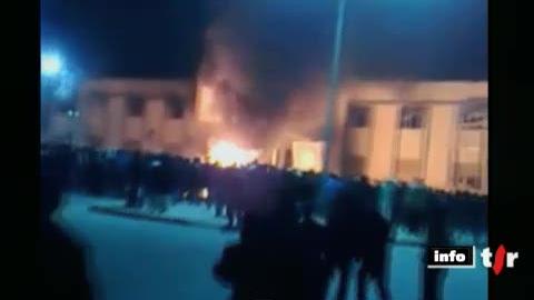 Libye: des affrontements ont eu lieu entre manifestants anti-régime et forces de l'ordre