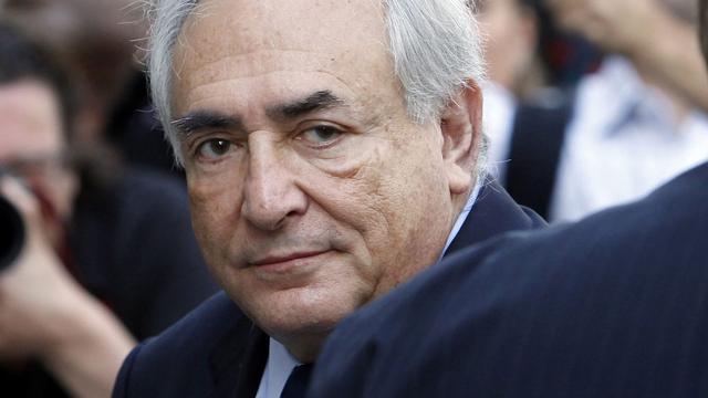Dominique Strauss-Kahn à la cour criminelle de Manhattan ce lundi 6 juin. [EPA/Keystone - Jason Decrow]