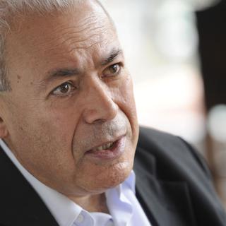 Bouhran Ghalioun, dirigeant du Conseil national syrien (CNS). [Miguel Medina]
