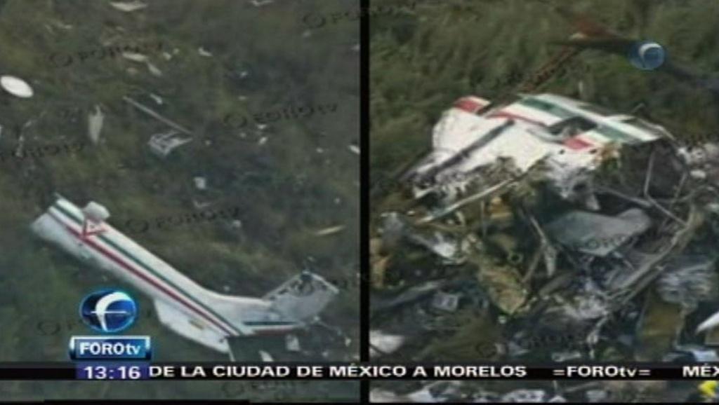 Selon les images de la télévision, l'accident a eu lieu dans une zone montagneuse et d'épaisse végétation.