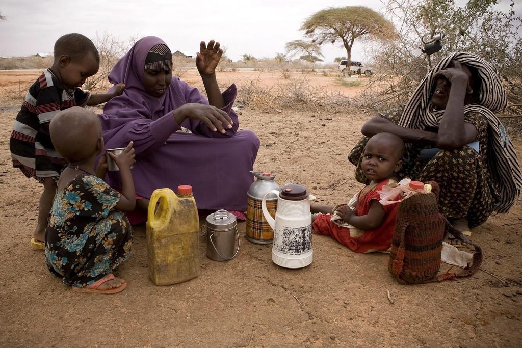 La Somalie est frappée par la "plus grave crise alimentaire en Afrique" en 20 ans, selon l'ONU. [KEYSTONE - SIEGFRIED MODOLA/WFP/HANDOUT]