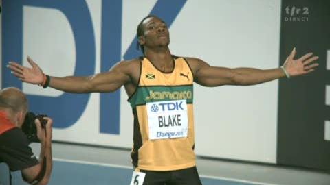 Athlétisme / Mondiaux de Daegu (CdS): la finale du 100 m messieurs. Bolt disqualifié! Son compatriote Blake sauve l'or pour la Jamaïque