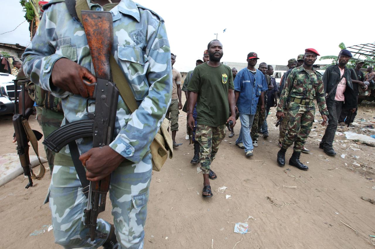 Les forces d'Alassane Ouattara ont pris possession de la capitale politique Yamoussoukro [REUTERS - Luc Gnago]