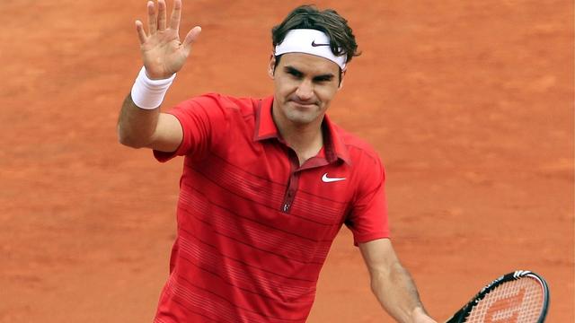 Roger Federer, déjà convaincant au 2 premiers tours, a continué sur sa lancée. [Alejandro Garcia]