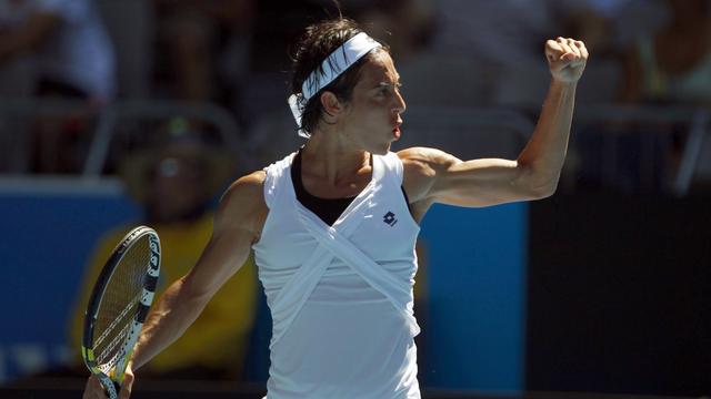 Francesca Schiavone: un physique et un mental d'acier. [Petar Kujundzic]