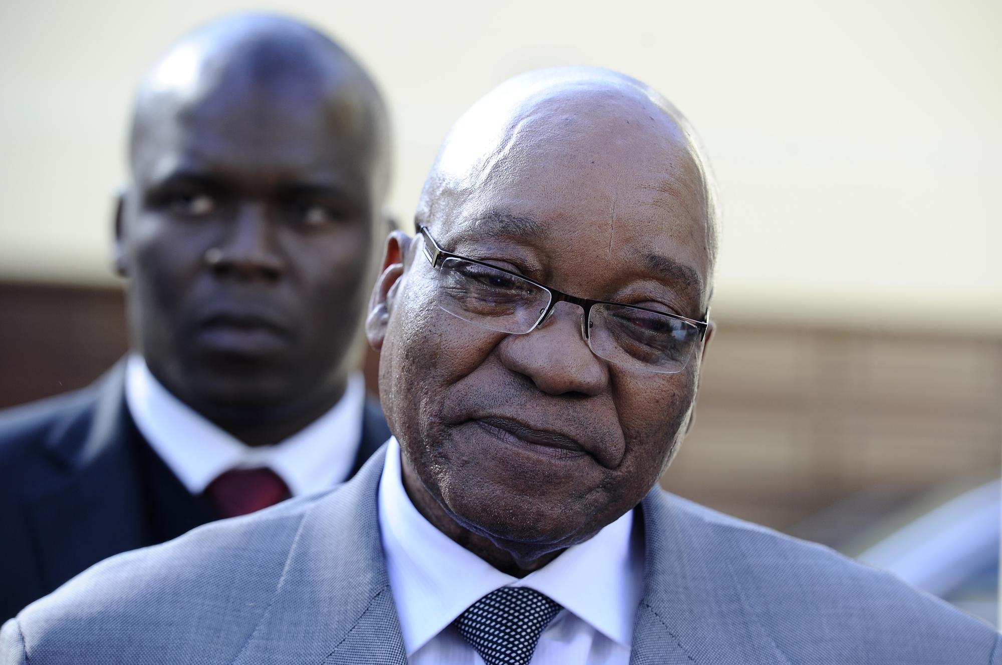 Le président sud-africain Jacob Zuma. [AFP - Stéphane de Sakutin]