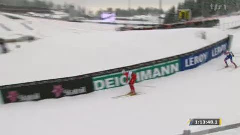 Ski Nordique / Mondiaux d'Oslo: le Norvégien, Petter Northug, décroche la première place du 30km poursuite. Le Suisse, Dario Cologna, a fini à la vingt-quatrième place
