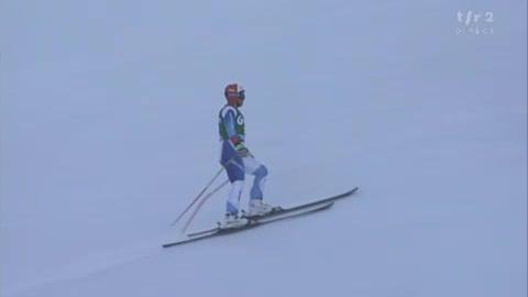 Ski alpin / super-G de Hinterstoder: Beat Feuz rate sa course