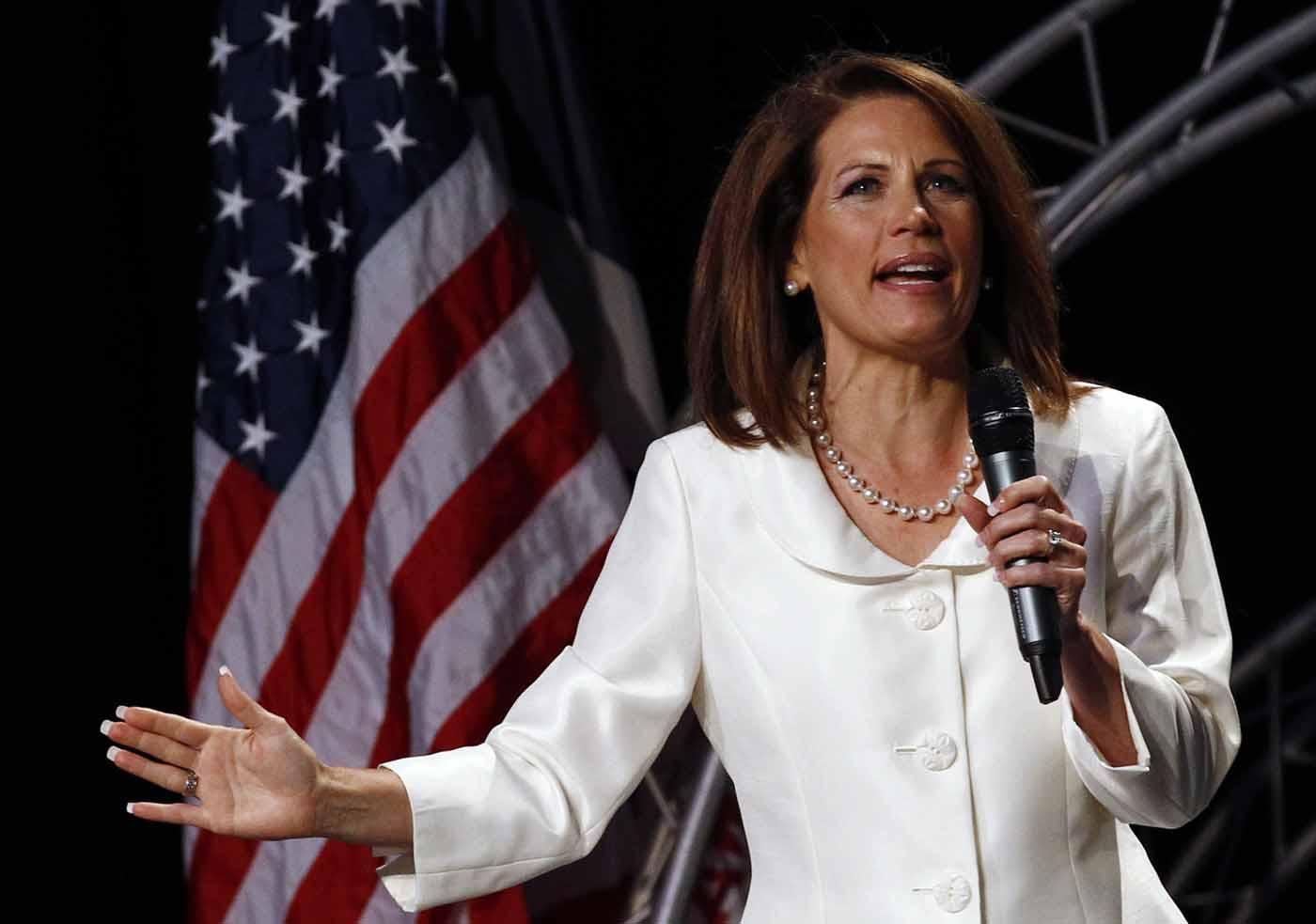 Egalement ultra-conservatrice, Michele Bachmann est parfois vue comme un clone de Sarah Palin. [Jim Young]