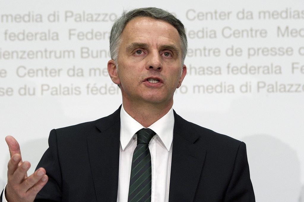 Didier Burkhalter. [KEYSTONE - Peter Schneider]