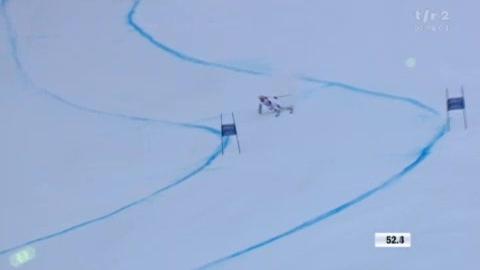 Ski alpin / Mondiaux de Garmisch (super-G messieurs): Carlo Janka subit également la loi de cette terrible piste et prend la 7e place.