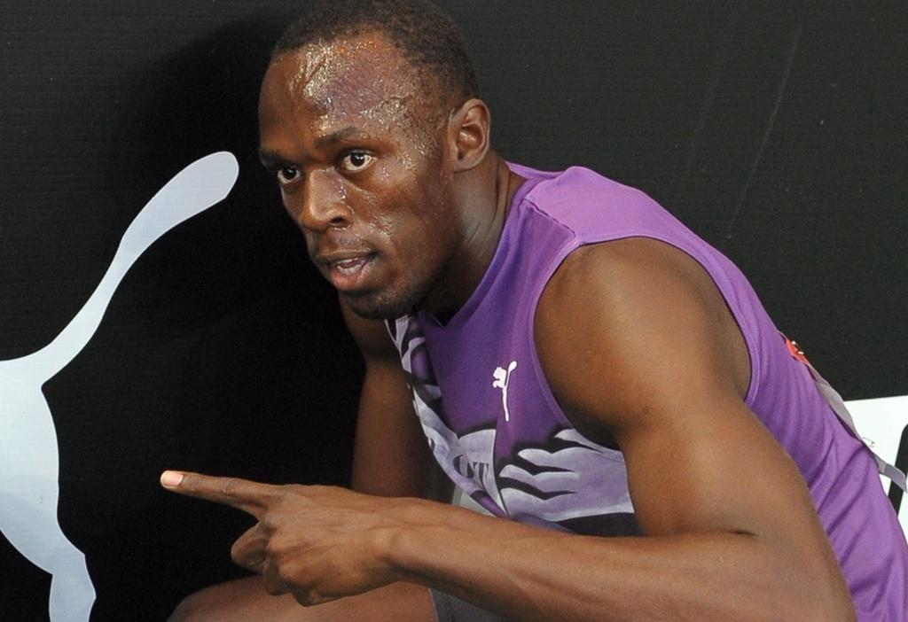 Usain Bolt pourrait défendre son titre olympique du 100m le 5 août 2012. [Christophe Karaba]