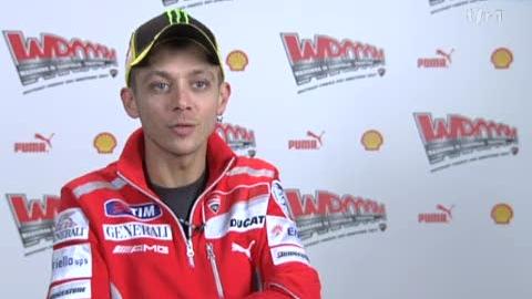 Motocyclisme: l'Italien Valentino Rossi signe chez Dugati