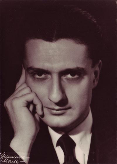 Le pianiste Dinu Lipatti, très admiré pour son sens du tempo et la pureté de son jeu. [CC-BY-SA - Germaine Martin]