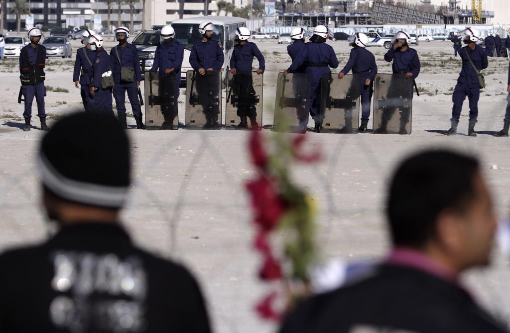 Les manifestants antigouvernementaux sont revenus sur la place de la Perle à Manama, au Bahreïn. [KEYSTONE - Hasan Jamali]