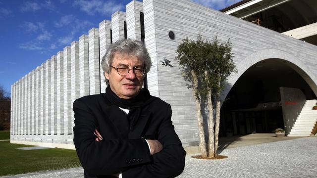 L'architecte tessinois Mario Botta. [Keystone - Karl Mathis]