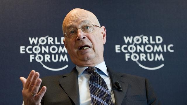 WEF Klaus Schwab [Jean-Christophe Bott]