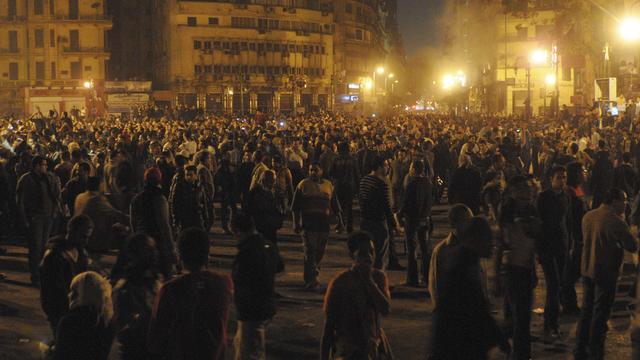 Une nouvelle manifestation a lieu ce soir sur  la place Tahrir au Caire. [Stringer]