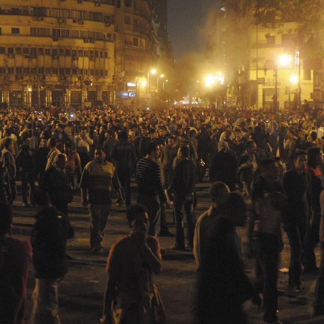 Une nouvelle manifestation a lieu ce soir sur  la place Tahrir au Caire. [Stringer]