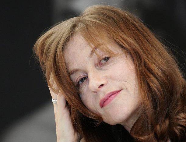 La comédienne française Isabelle Huppert