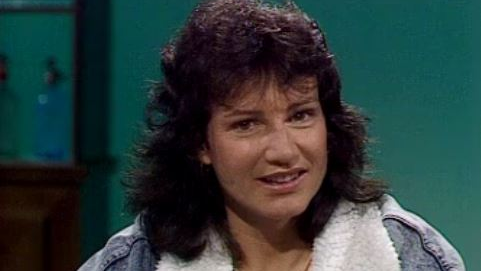 L'ancienne championne de ski Lise-Marie Morerod en 1990. [RTS]
