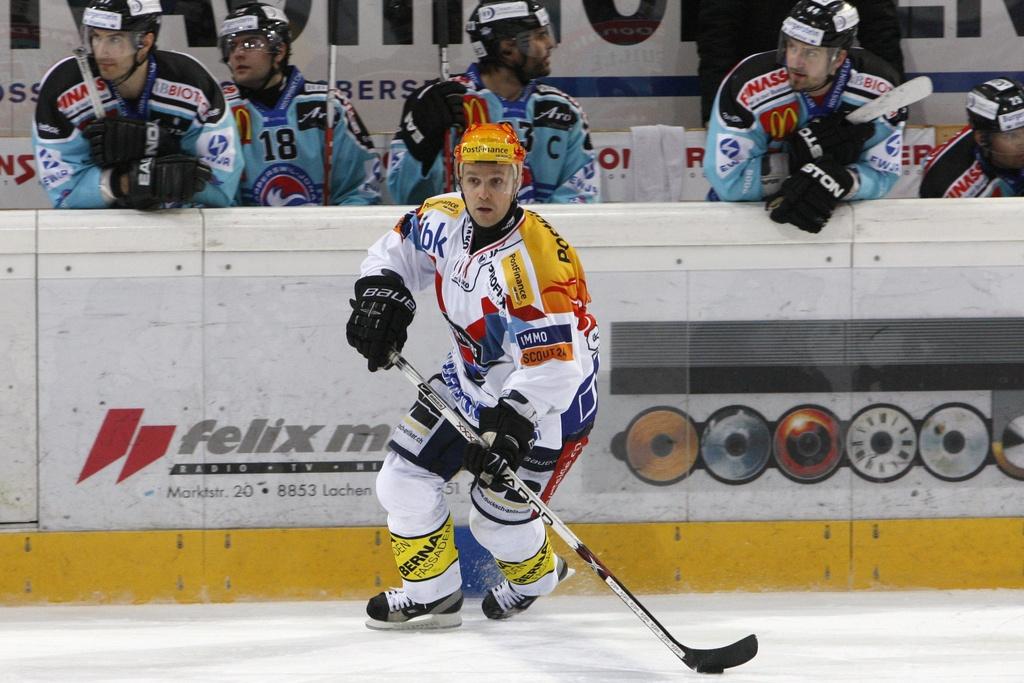 Rintanen a marqué 567 points en 484 matches de LNA entre 2001/2002 et 2009/2010. [KEYSTONE - ALESSANDRO DELLA BELLA]