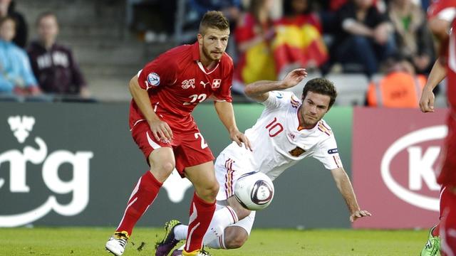 Gaetano Berardi s'était mis en évidence lors de l'Euro 21 au Danemark. [KEYSTONE - Henning Bagger]