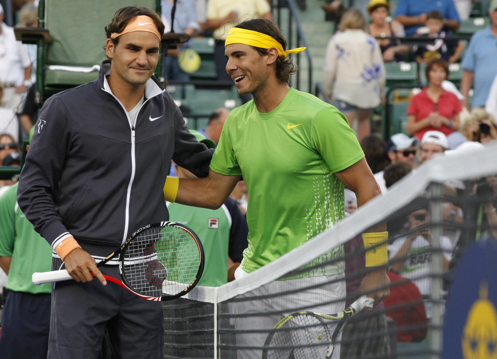 Federer Nadal [Hans Deryk]