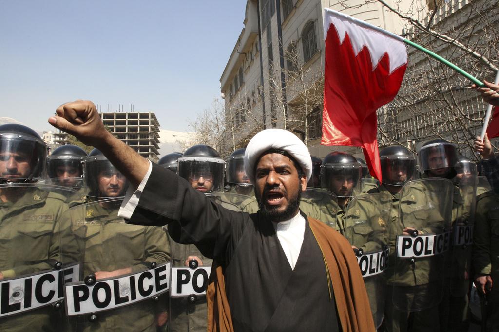 A Bahrein, la foule réclame des changements politiques depuis plusieurs semaines. [KEYSTONE - Vahid Salemi]