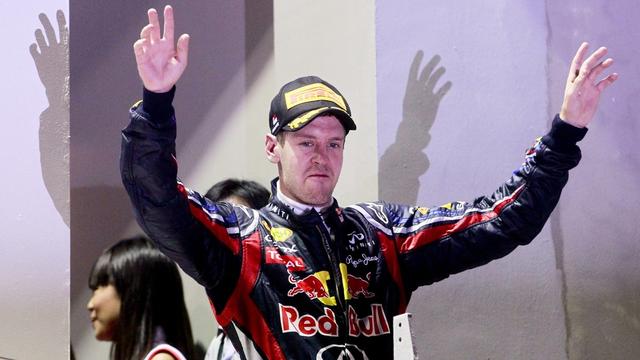 Sebastian Vettel a remporté à Singapour son 9e succès de la saison. [Diego Azubel]