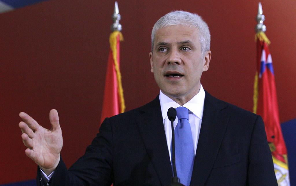 Le président serbe Boris Tadic a annoncé l'arrestation de Ratko Mladic. [AP Photo/Darko Vojinovic]