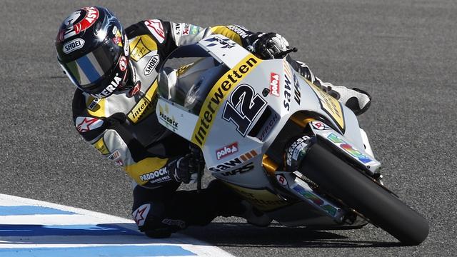 Thomas Lüthi s'est montré très à son aise sur le circuit espagnol de Jerez. [Francisco Seco]