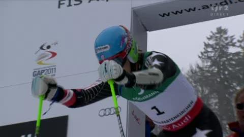 Ski alpin / Ski alpin / Mondiaux de Garmisch: la 2e manche de Ted Ligety. 4e de la 1re manche, 4e de la seconde = médaille d'or!