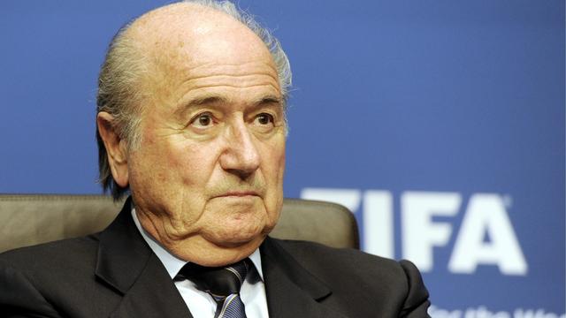 Sepp Blatter va-t-il être élu dans un fauteuil le 1er juin à Zurich. [WALTER BIERI]