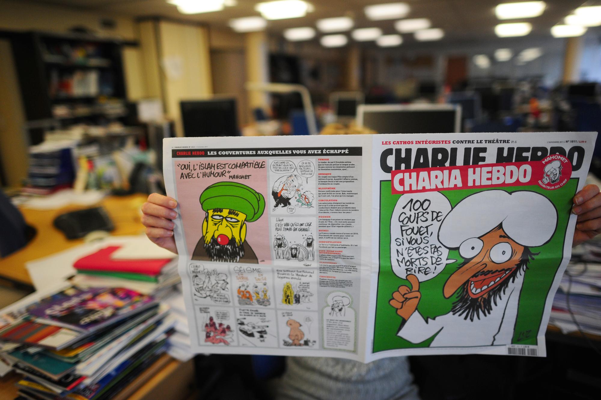 En novembre 2011, Charlie Hebdo avait déjà publié un numéro spécial dont Mahomet était le "rédacteur en chef". [Martin Bureau]