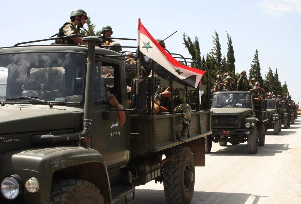 L'armée syrienne s'attaque cette fois au nord-ouest du pays. [Bassem Tellawi]