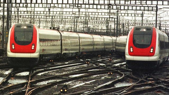 Plus aucun Intercity ne pouvait atteindre ou quitter Genève vendredi matin. [Walter Bieri]