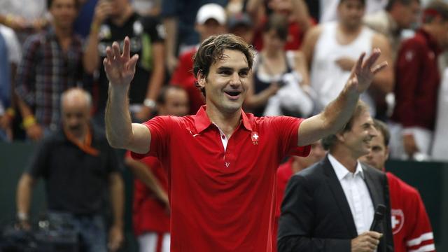 Roger Federer aura-t-il le même sourire à Sydney qu'à Berne? [Peter Klaunzer]