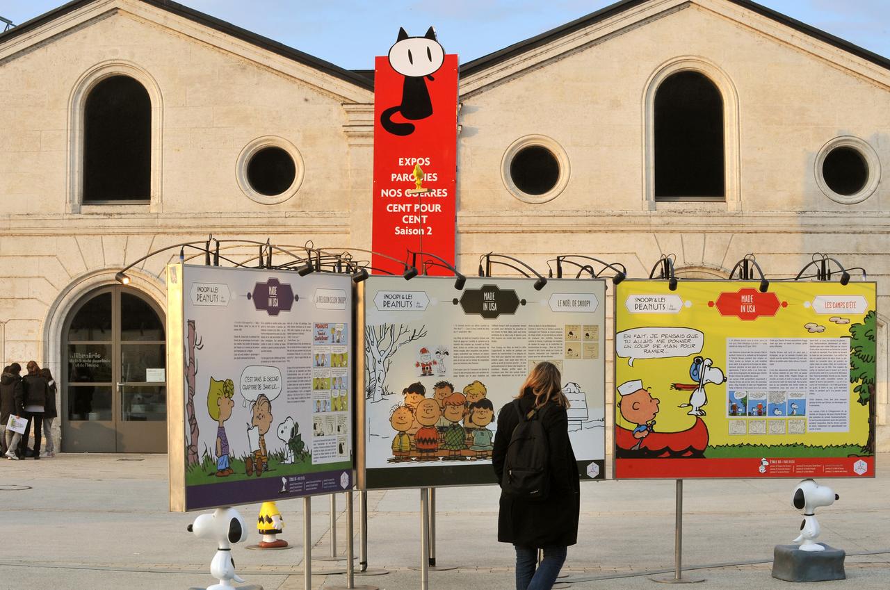 Angoulême vit, pense et dort en bandes dessinées durant un week-end. [AFP - PIERRE ANDRIEU]