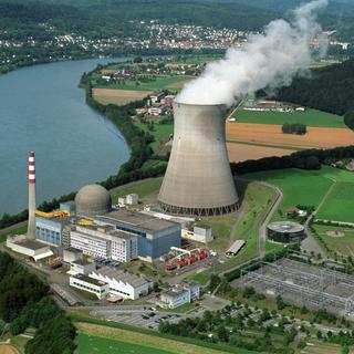 La centrale nucléaire de Leibstat, dan le canton d'Argovie. [Gaëtan Bally]