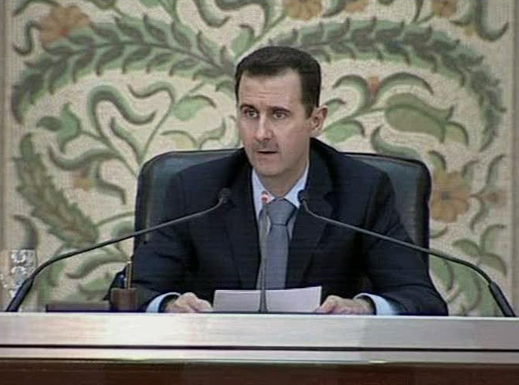 Al-Assad a promis d'abroger la loi d'urgence d'ici une semaine. [KEYSTONE]