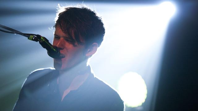 James Blake au Montreux Jazz Festival. [Jean-Christophe Bott)]