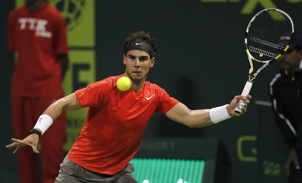 Nadal a lui aussi remporté son quart de finale. [Hassan Ammar]