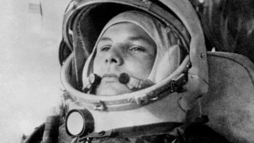 Youri Gagarine le 12 avril 1961 à bord du vaisseau Vostok. [AFP]