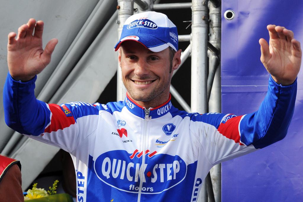 L'Anversois Boonen avait remporté "son" Tour des Flandres en 2005 et 2006. [KEYSTONE - Geert Vanden Wijngaert]