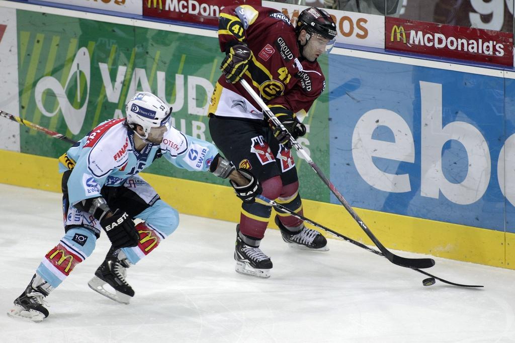 Le match des derniers a tourné à l'avantage de Rapperswil. (Archive) [KEYSTONE - Salvatore Di Nolfi]