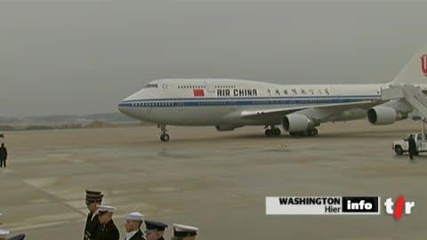 Le président chinois Hu Jintao est en visite officielle aux Etats-Unis